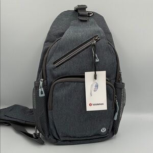 Lululemon Everywhere Gray Small Crossbody Sling Bag